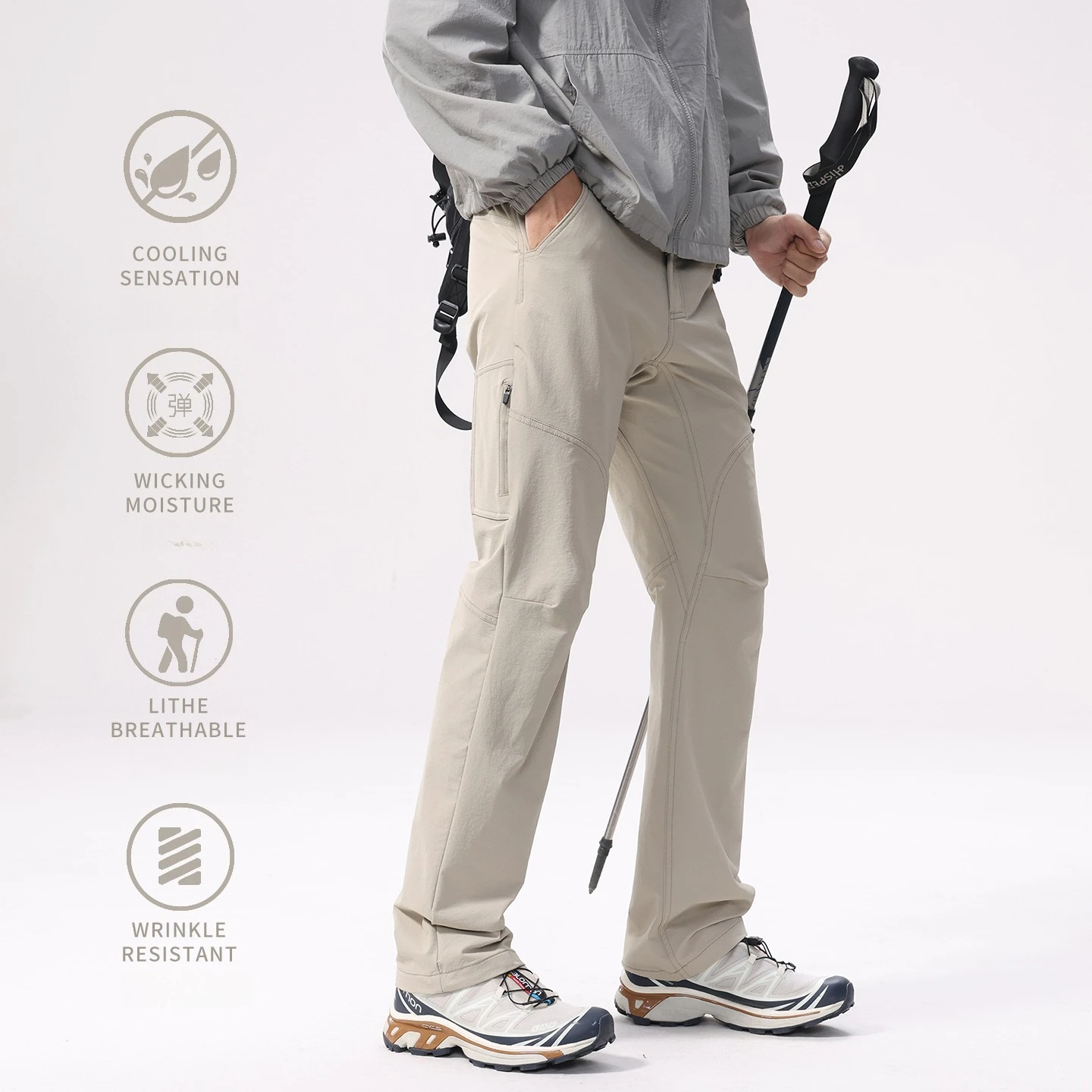 

Men's 2025 New Arrival 3-in-1 Water-Resistant Stretch Pants | Cool & Breathable Design for Daily Commute & Outdoor Activities