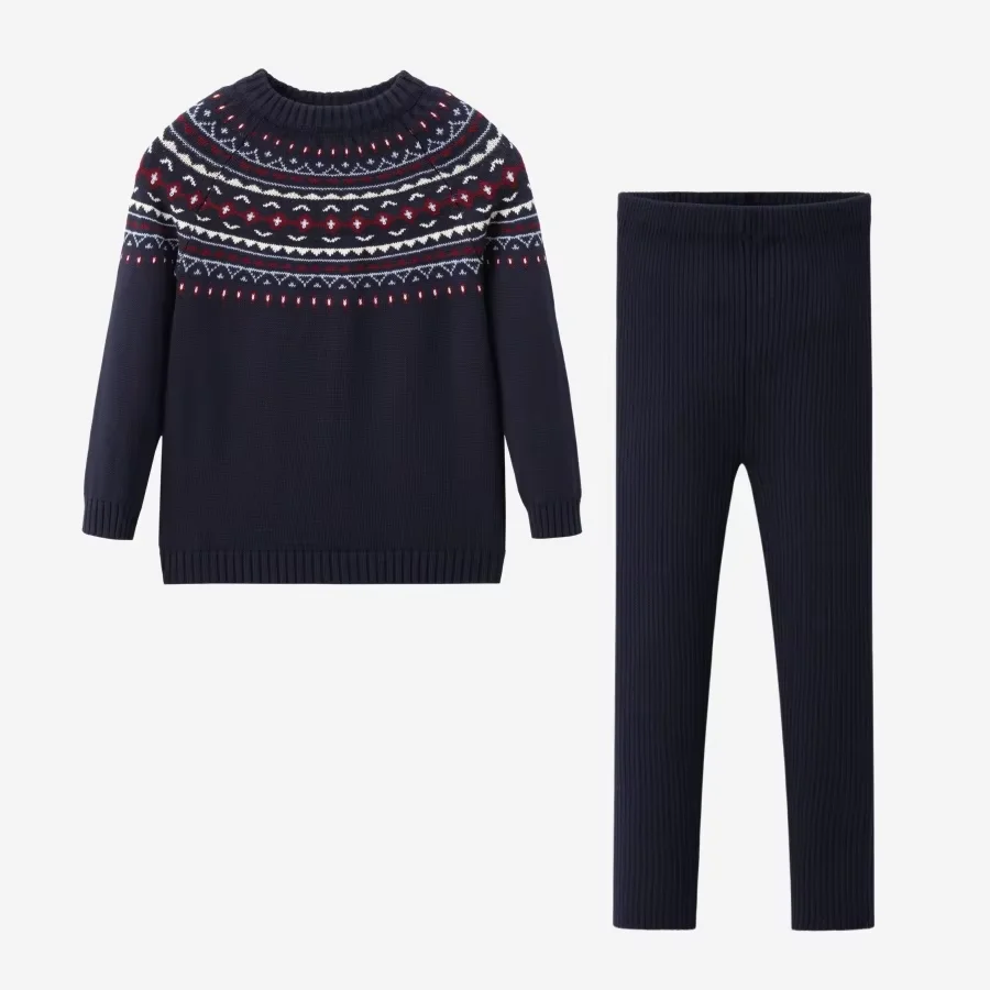 AS AW26  ISRAEL Pinstripe Windsor Collection s with knitting children clothes shirt