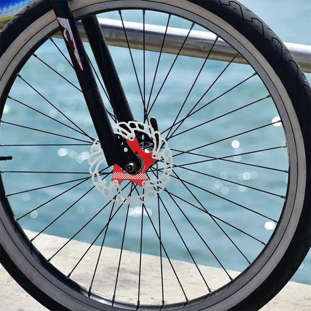 

1Set High-Strength Stainless Steel Aluminum Alloy Bike Disc Brake Set Hollow Design for Electric Scooter Mountain Bicycle