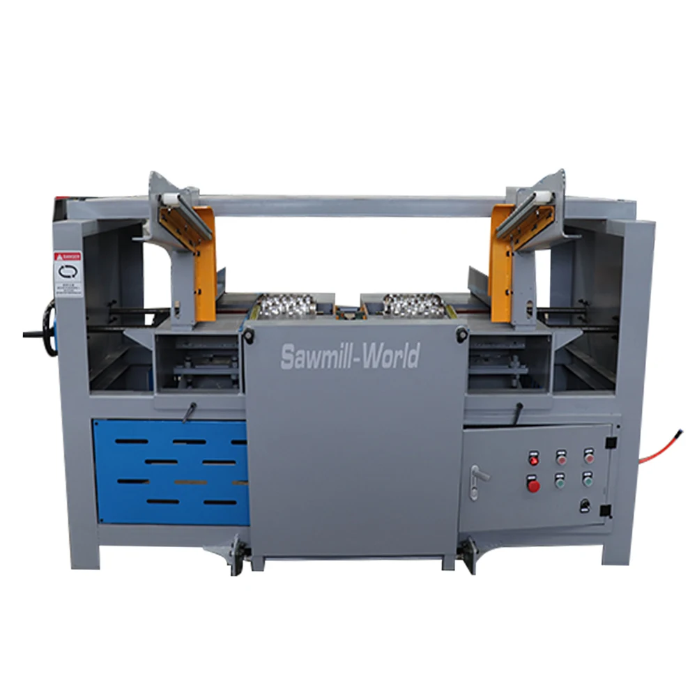 High-efficiency Longitudinal Beam Wood Pallet Slotting Machine Automatic Slotting Machine