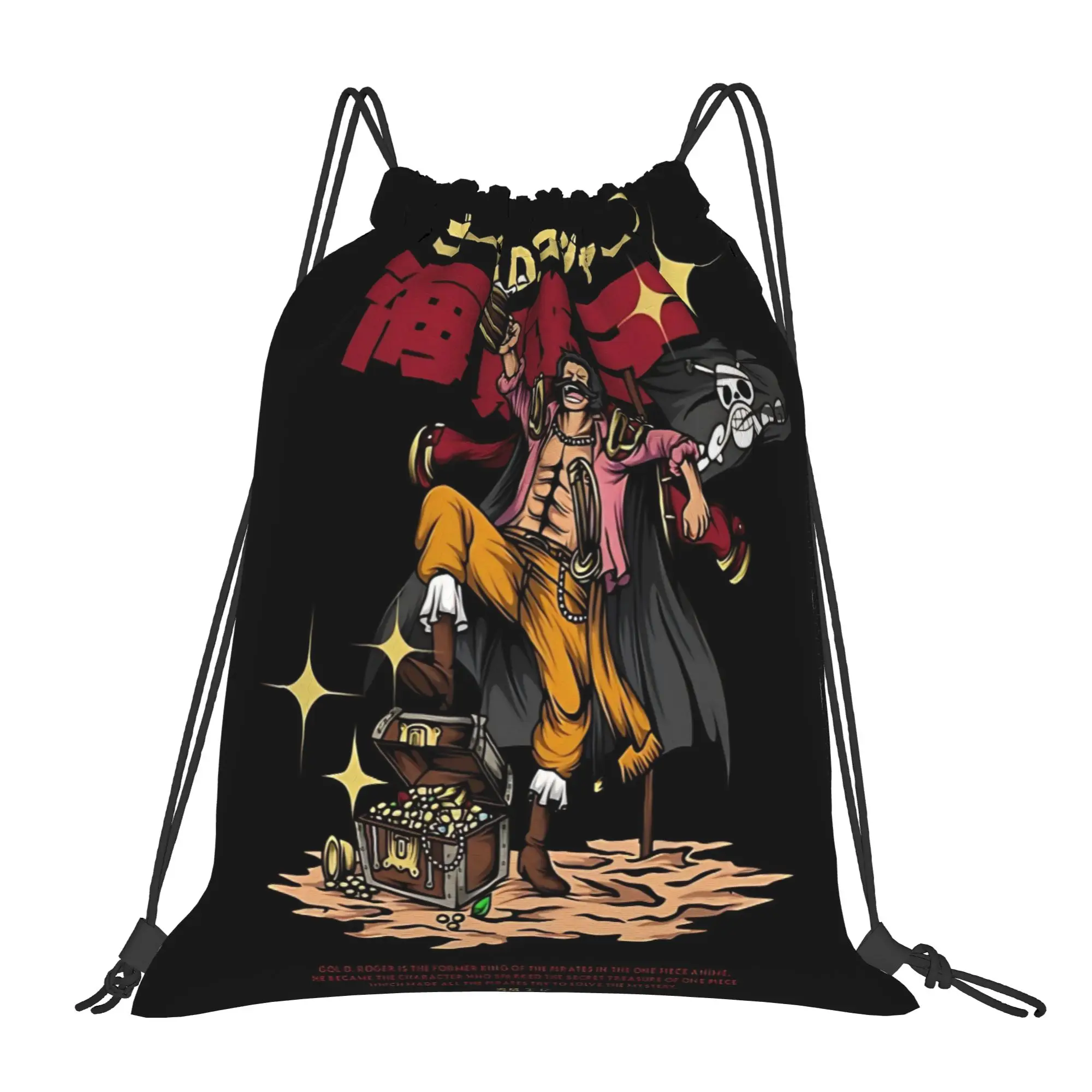 

Портативные сумки-рюкзаки Gol·D·Roger One Piece на шнурке для подводной охоты, для езды на велосипеде, для пляжной одежды, для дайвинга