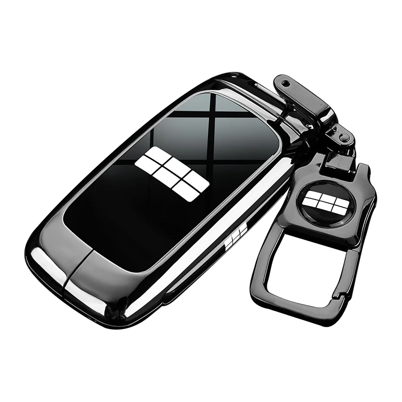 

for Geely Galaxy EX5 L6 L7 EMI NO.1 Proton e.MAS 7 5 E8 E5 Starry 8 Remote Cover Key Case Shell Keychain Fob Car Accessories