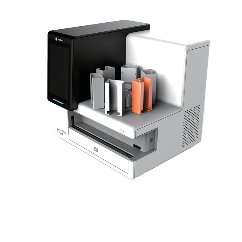 Round fin Histology Labs Tissue Embedding Kassetten drucker