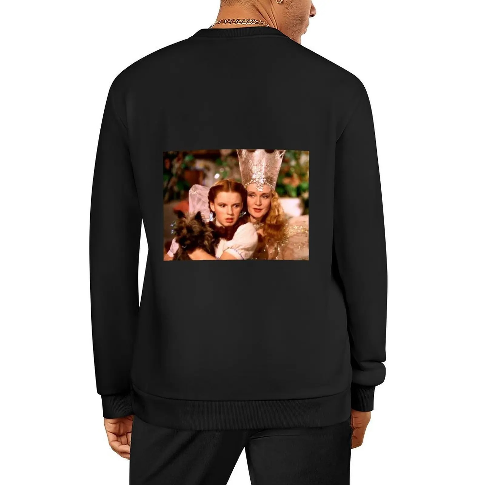 

Glinda and Dorothy Pullover korean style clothes korean clothes men's winter sweater mens clothing anime sweatshirt