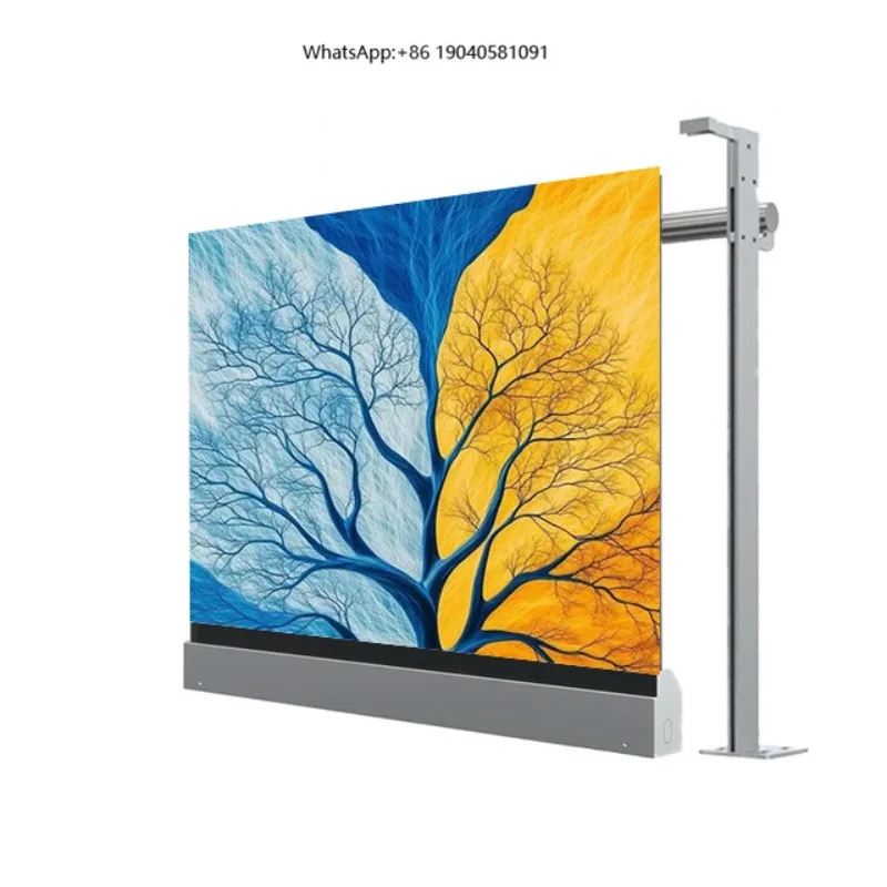 VORTEX 1500x1200 High Transparency IP66 Waterproof LED Video Wall Display for Retail Store Elevator Advertising Indoor/Outdoor