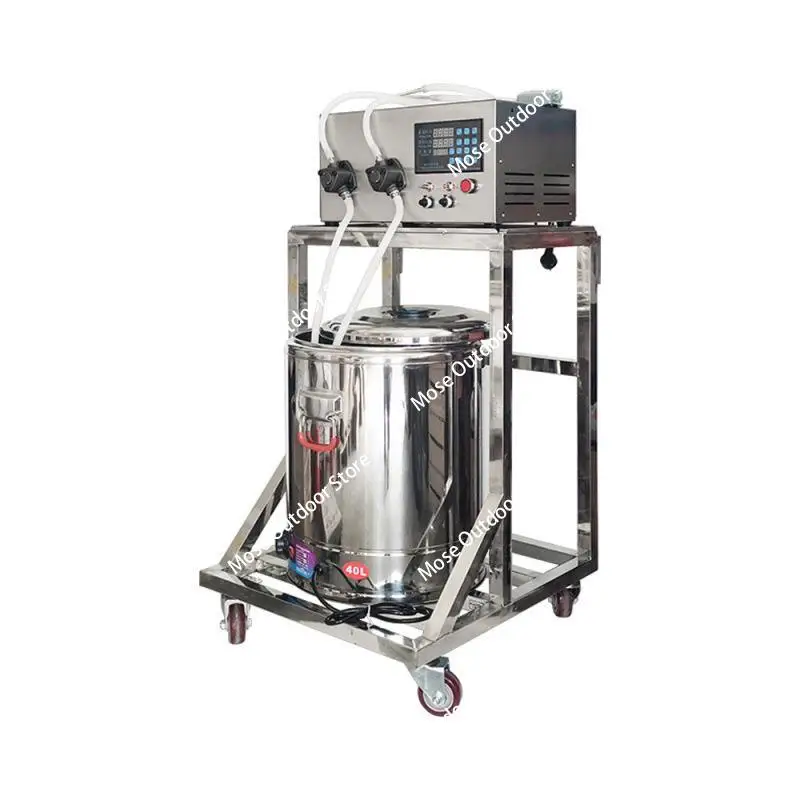 Small Scale Automatic Scented Making Wax Candle Filling Machine