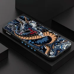 Roaring Dragon Case For Samsung A56 A36 A26 A54 A34 A24 A14 A73 A53 A33 A23 A13 A03 A72 A52 A52S A32 A22 A15 A25 A35 A55 4G 5G