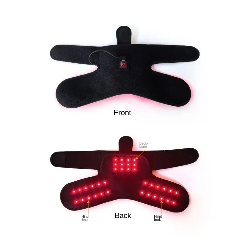 #WOOTSHU Pet Red Light Hind Limb Spinal Back Physiotherapy Cat Dog Postoperative Rehabilitation Health Care Pain Relief Pad