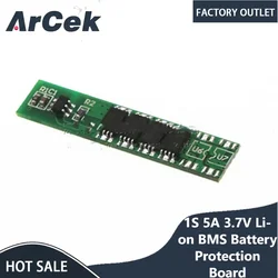 1S 5A 3.7V Li-ion BMS PCM Battery Protection Board Pcm for 18650 Lithium Ion Li Battery