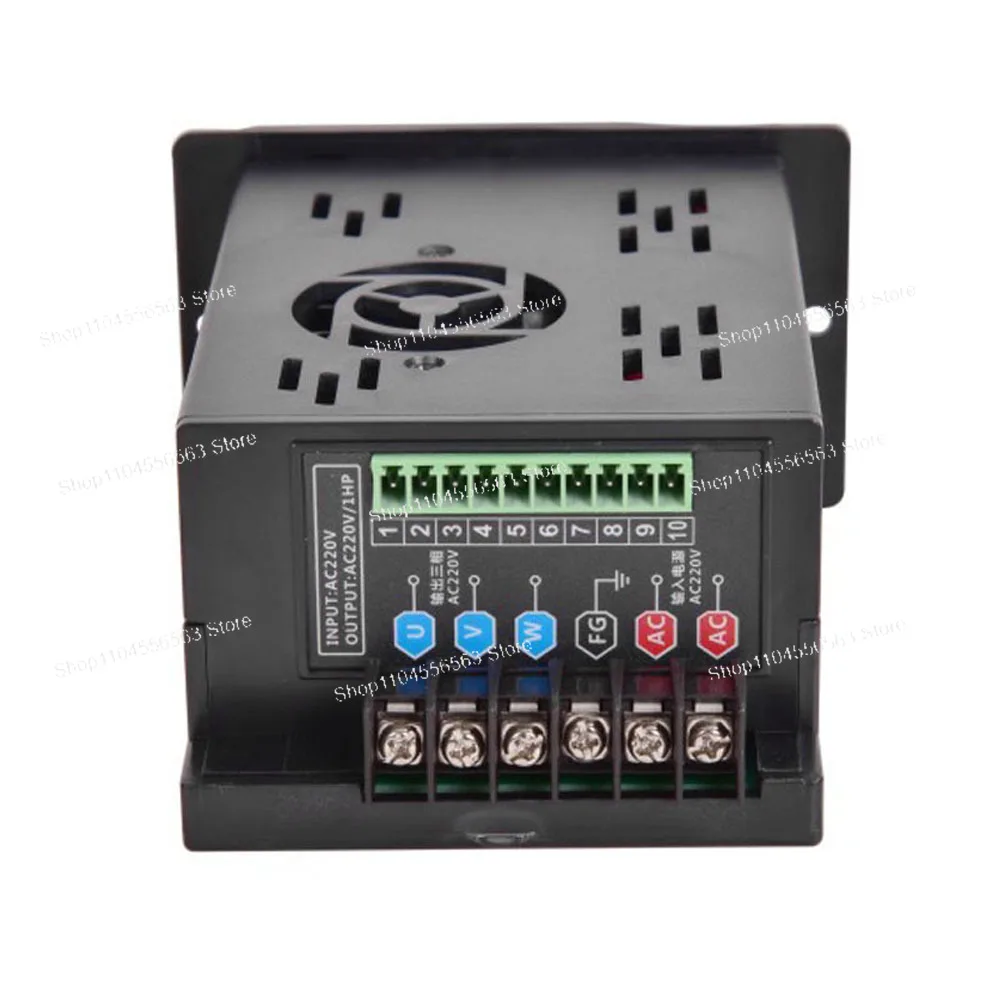 Single Phase Input Three Phase Output VFD Inverter 750W with 4-Digit Display, T13-750W-12-H for Motor Speed Control