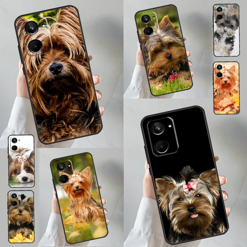 Mini Yorkshire Terrier For Realme GT5 GT Neo 5 9 10 11 12 Pro Plus C30 C31 C33 C35 C25s C21Y C51 C53 C55 C67 Case