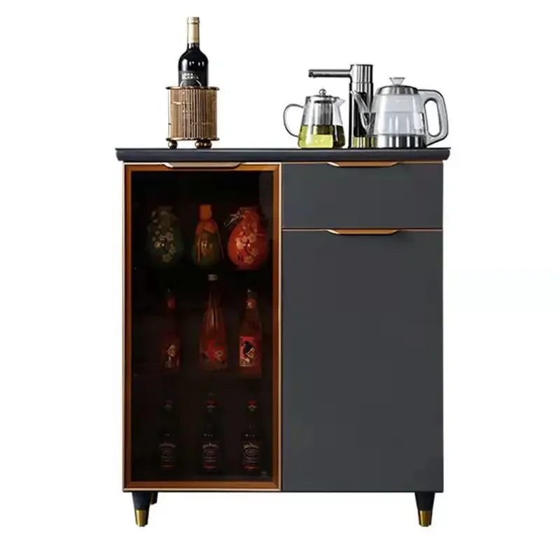 

light luxury solid wood, smart tea bar machine, living room home, fully automatic, home water dispenser, desktop desktop