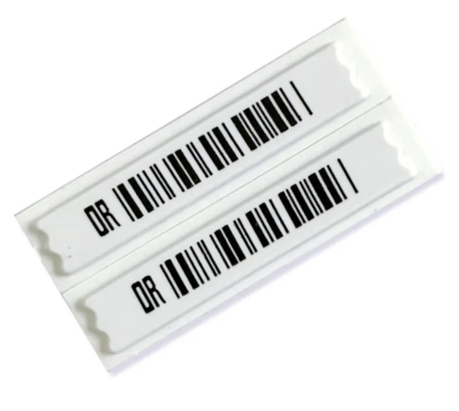 2808PCS /lot EAS Supermarket Anti-Theft Label DR Barcode AM Anti-Theft Magnet