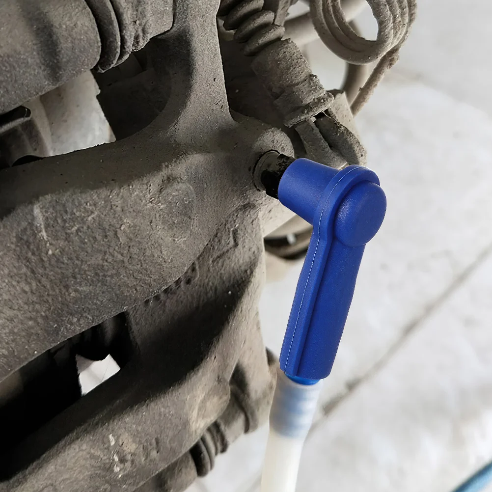 

8pcs Oil Changer Tool Kit Brake Fluid Exchange Connectors For Car Truck Durable Abs Material Efficient Air Pressure Operation