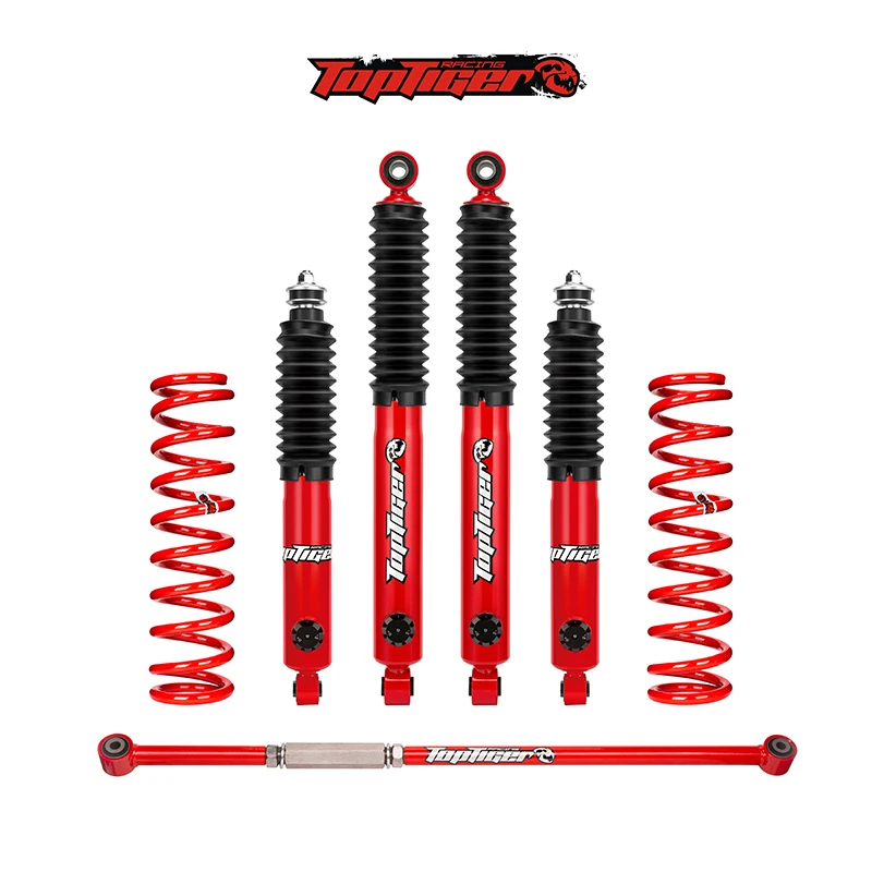 For ISUZU Trooper Off Road Suspension System 2 Inches Lift Kit Adjustable Nitro Gas Off-road 4X4 Shock Absorber