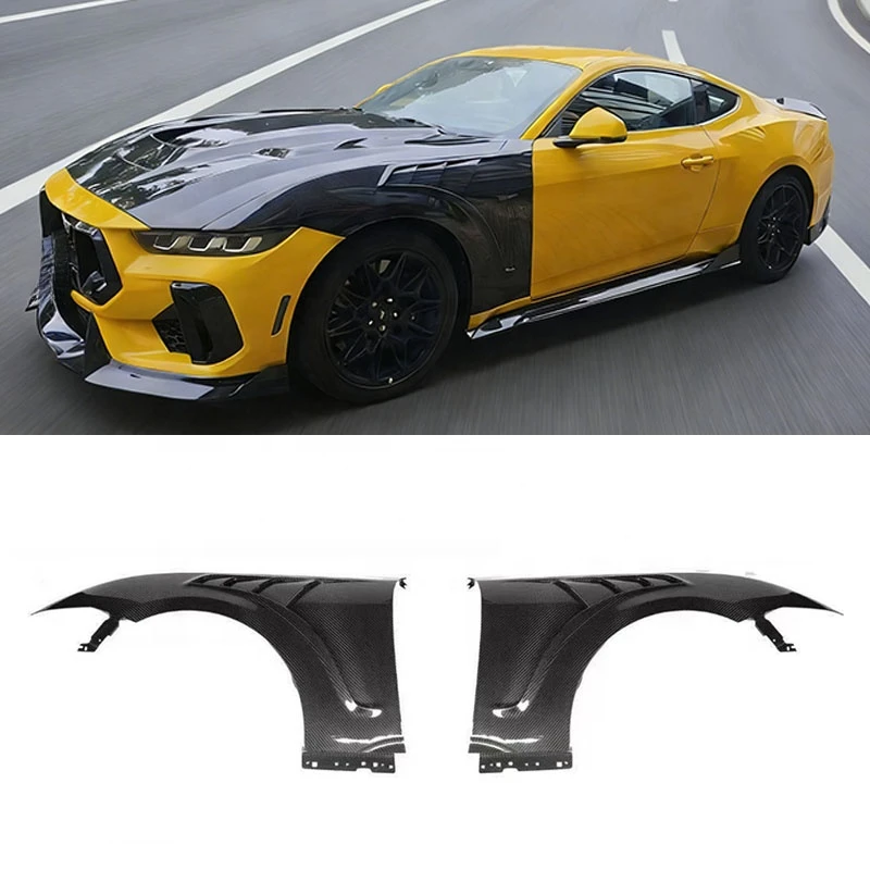 Cost Effective Wet Carbon Lightweight Side Fit 2024 Automotive Accessories