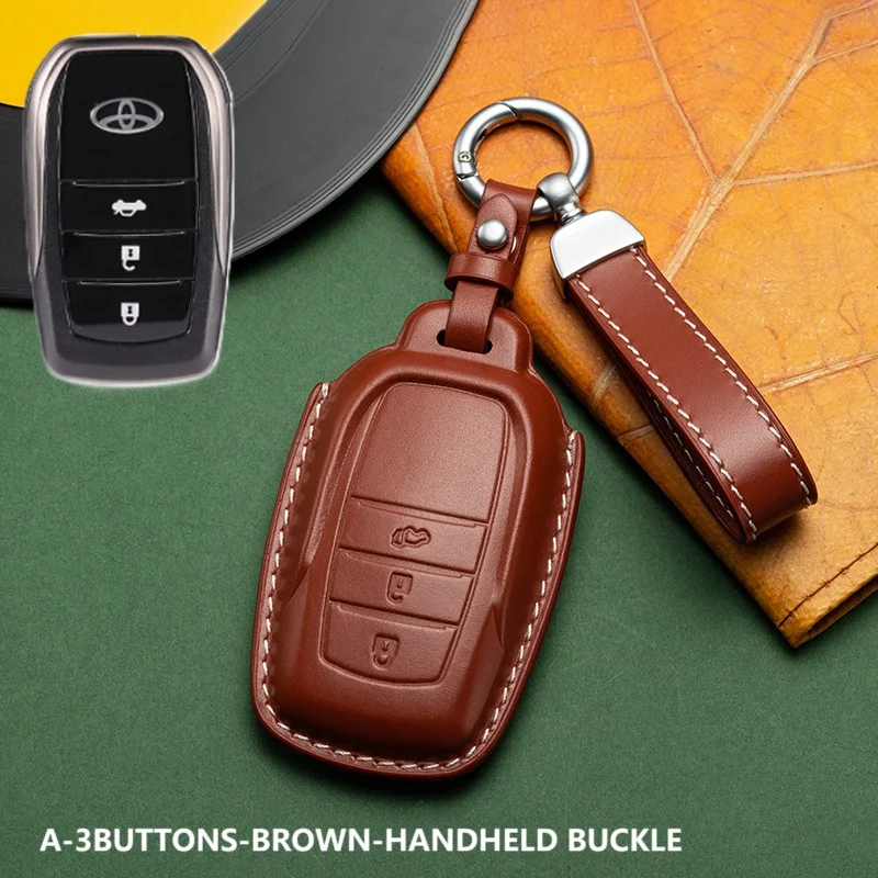 Car Key case for toyota rav4 2011 -2020 Cover Accessories Car-Styling Holder Key Chain