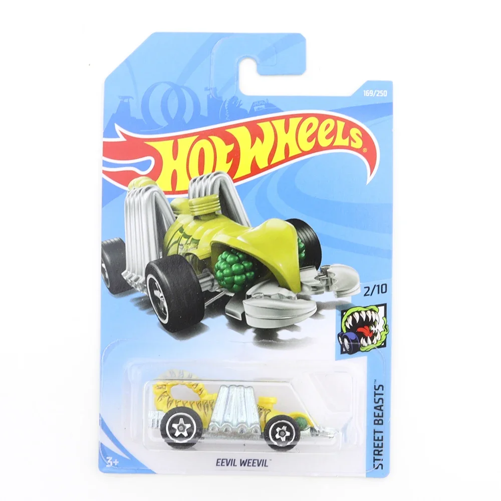 2019-169 EEVIL WEEVIL Original Hot Wheels Mini Alloy Coupe 1/64 Metal Diecast Model Car Kids Toys Gift