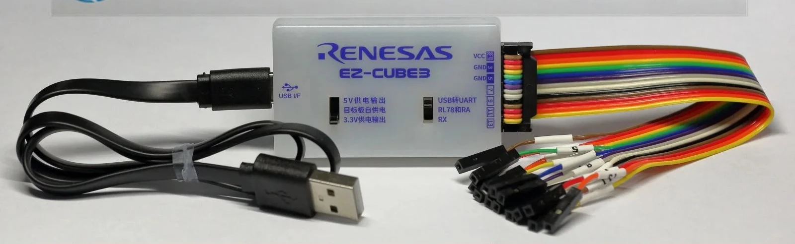 Renesas EZ-CUBE3 downloader CYRCNEZCUBE03 EZ-CUBE2 EZCEBU3 RL78 RX RA MCU RH850 V850 78K0R, 78K0 RE programmer RX100 RX71x，RX72x