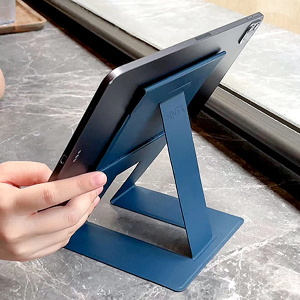 Magnetische Leder Tablet Ständer Folding Magsaf Unsichtbare und Faltbare Für iPad Halterung Halter Stoßfest Abdeckung