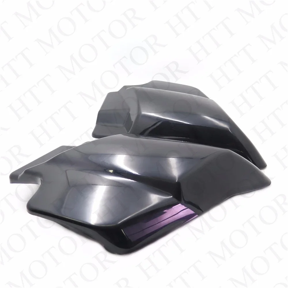 

Неокрашенные черные боковые крышки для Harley Davidson Touring Road King Glide 2009-2016 гг., запчасти для мотоциклов послепродажного обслуживания