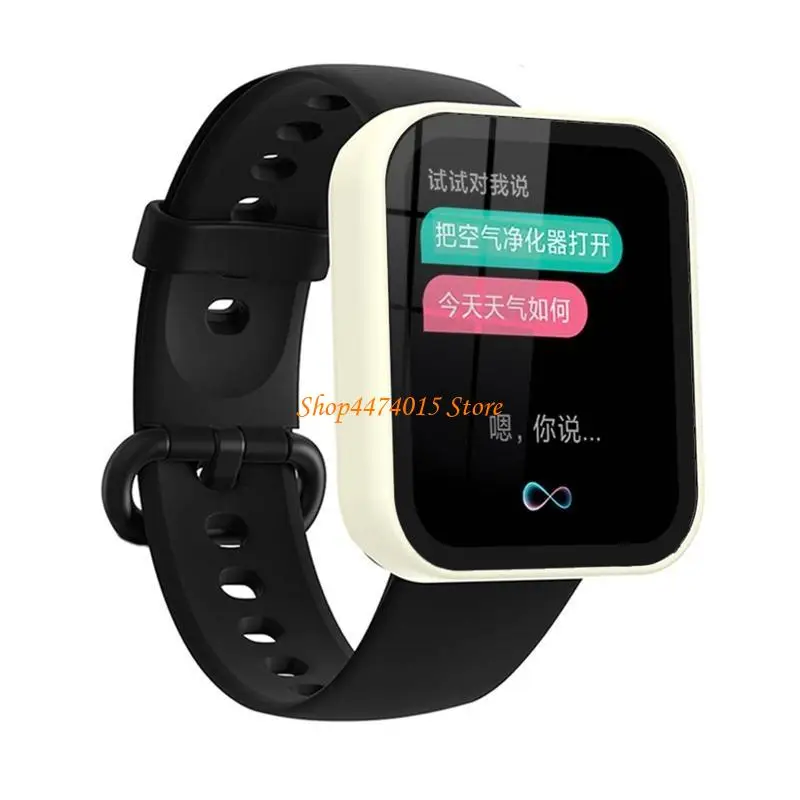 K1AA Protective para estuche adecuado para Redmi Watch 2 para Watch Scratch Resist Shock Frame Flexible Cover