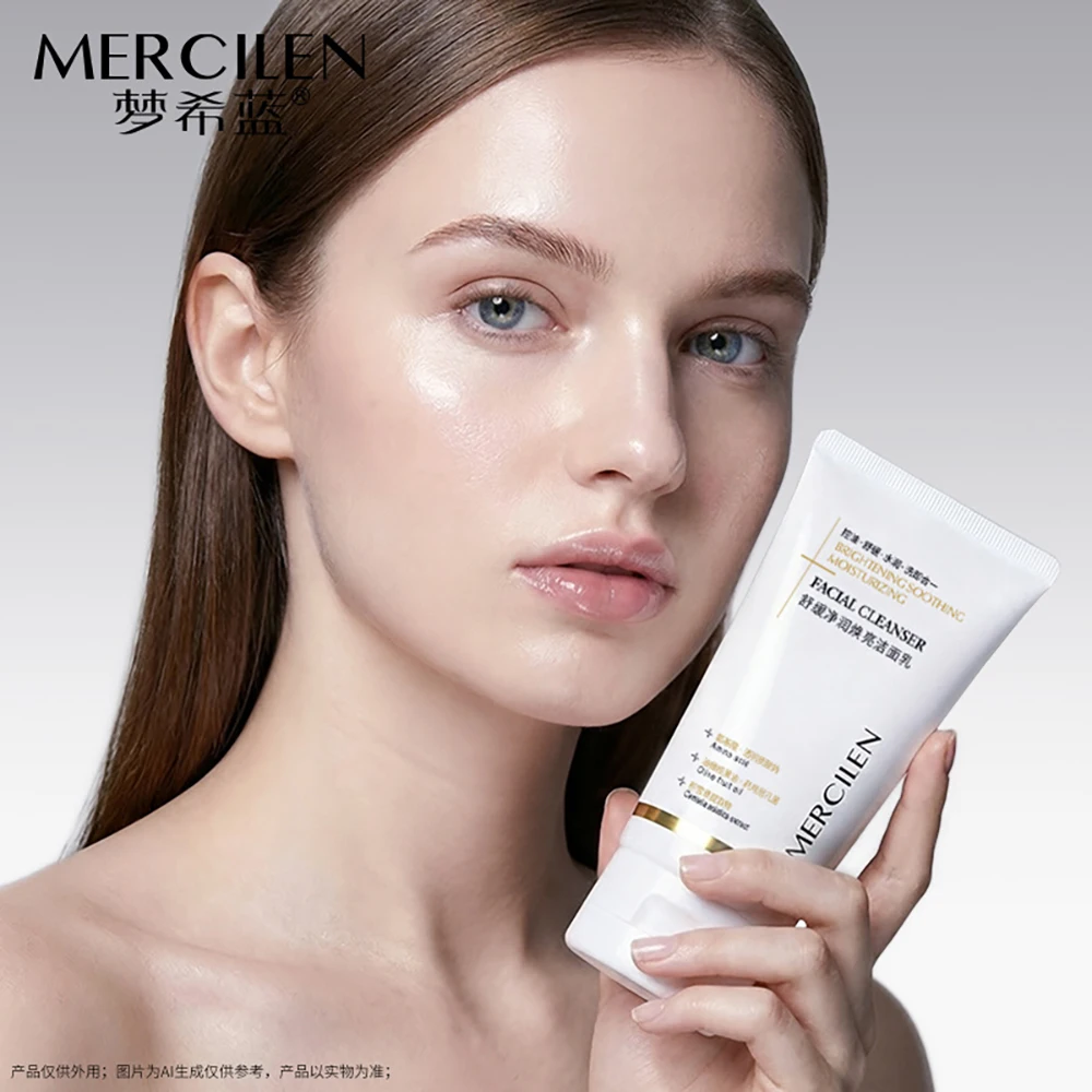 Blackhead Pore Cleansing Oil Control Ice Sand Cleansing Facial Soothing Skincare Barrier Repair Makeup Remover Facial Cleanser