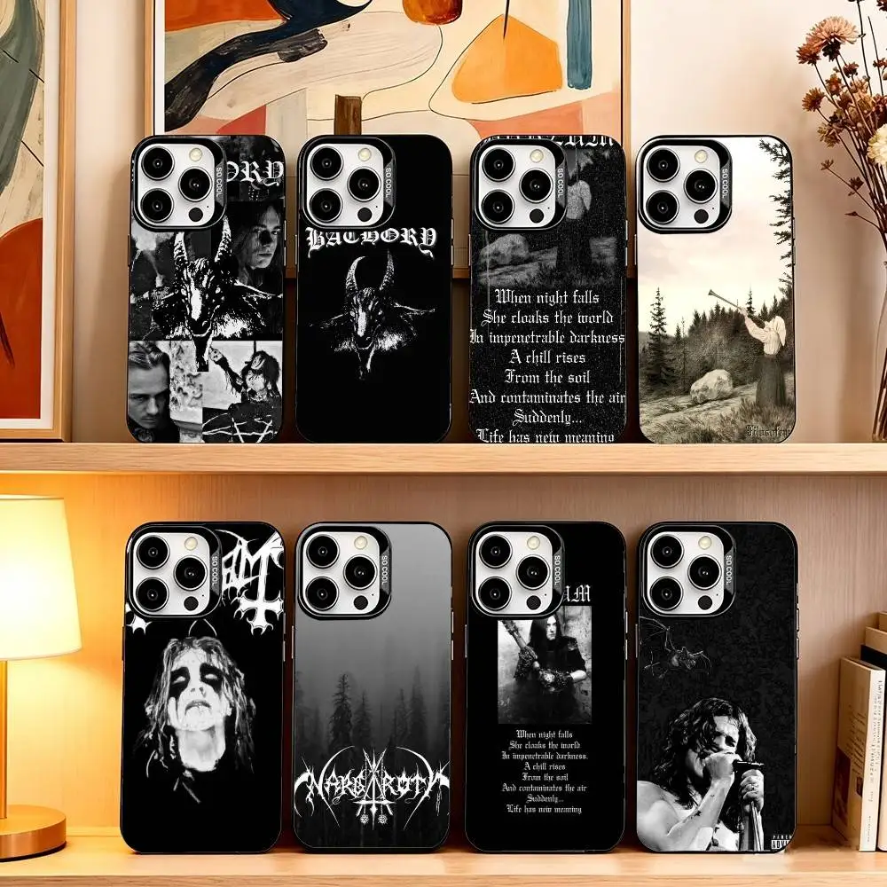 

Burzum F-Filosofem Phone Case For iPhone 17,16,15,14,13,12,11 Plus,Pro Max,XS,Colorful Silver Phone case Funda Cover