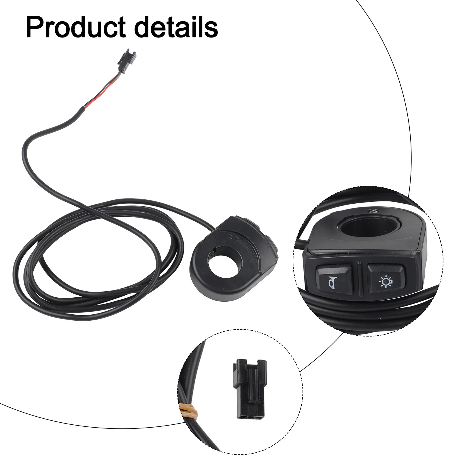 للأضواء العامة دراجة نارية المقود التبديل على الطرق الوعرة التبديل خطر مفتاح الإضاءة مخرج طاقة التبديل أضواء عامة التبديل #1