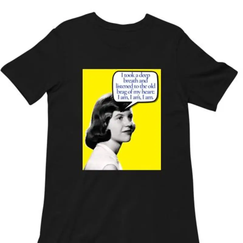 Sylvia Plath Frankly Wearing T-Shirt