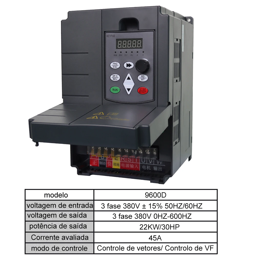 For 380V/220V 2.2KW 11KW Economical VFD Variable Frequency Drive Converter Inverter Motor Speed Controller