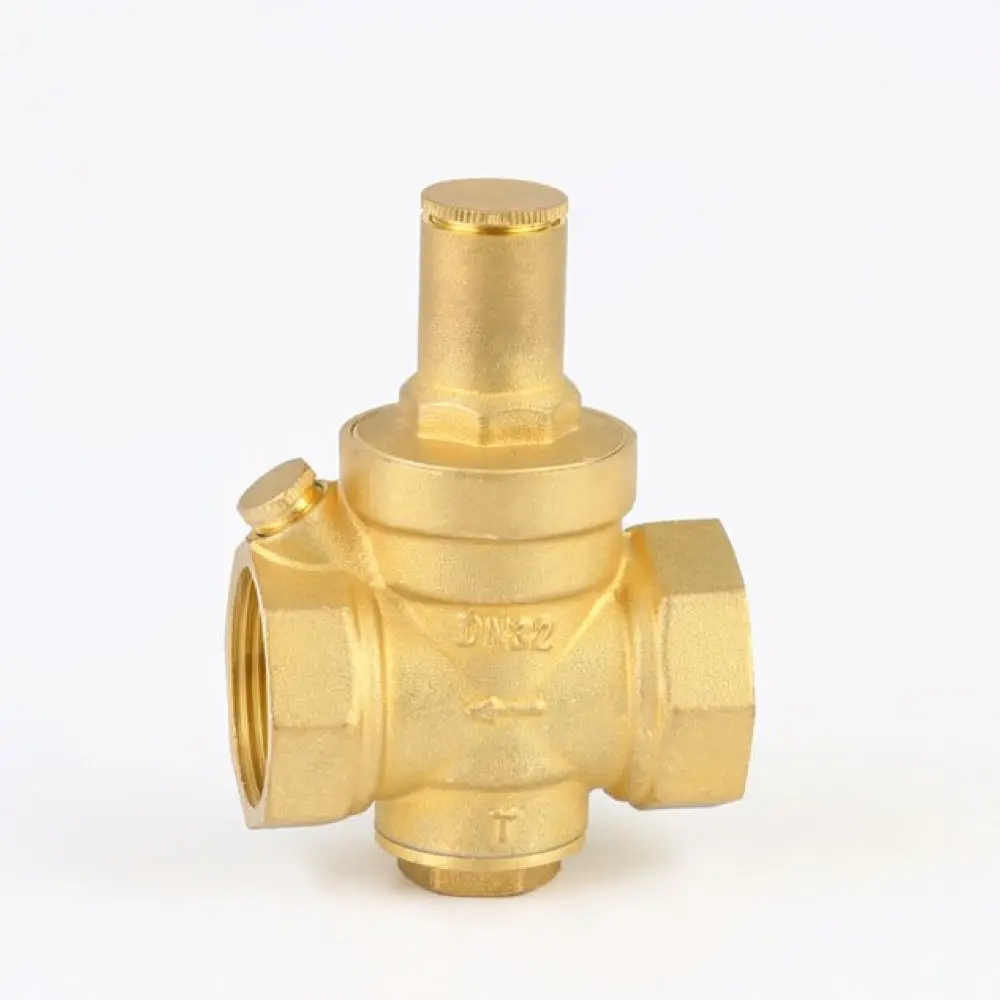 Brass Pressure Reducing Valve For For Nuanyang Home Pipe Water Regulator Adjustable Flow Tool For Purifier Water Heater