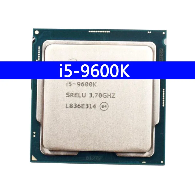 i5-9600K i5 9600K 3.7 GHz Six-Core Six-Thread CPU 9M 95W LGA 1151 CPU Processor