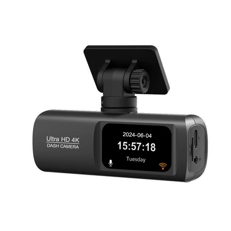 FULL-V22 Driving Recorder HD 4K Front & Rear Dual Recording Mobile Phone Interconnection Driving Track Vehicle Recorder