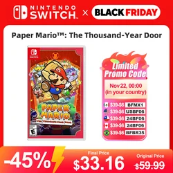 Paper Mario The Thousand Year Door nintendo switch игры, Бумажная карта для игровых приставок «Марио», «Тысяча лет назад», Nintendo Switch, новинка 100%, оригинальная карта физической игры для Nintendo Switch OLED Lite