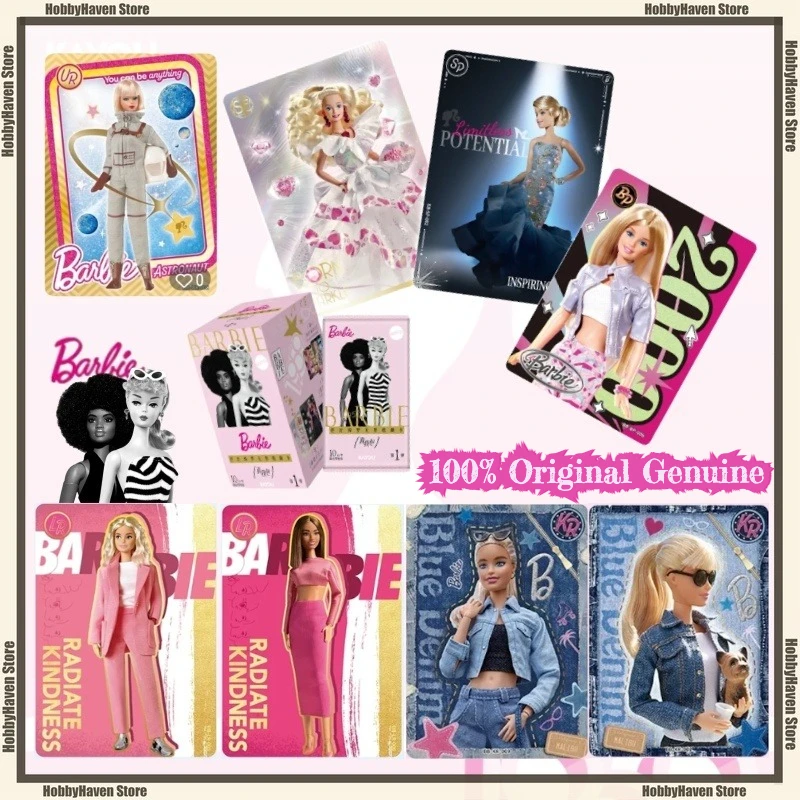 

In Stock Card Game Barbie Dreams Unbounded Collection Card Real Me Pack Official Genuine Barbie Peripheral Card Collection Gift