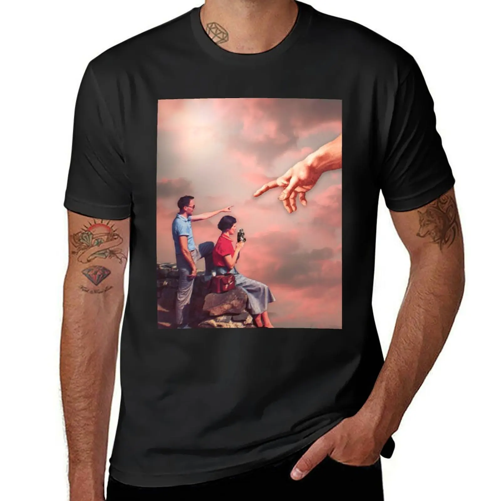 Encounter with the Gods T-Shirt summer tops Blouse designer t shirt men