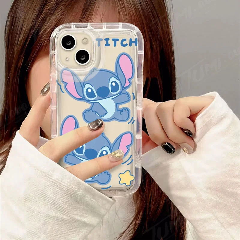 Disney Stitch Phone Case for Samsung Galaxy A15 A55 A05 A05S A14 A24 A13 A23 A73 A12 A22 A32 A52 A52S A72 A31 A51 A71 Back Cover