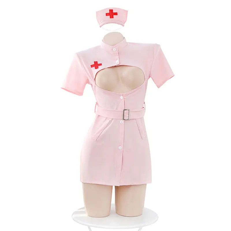 الحلو مثير ممرضة اللباس الحسية الملابس الداخلية امرأة ضيق حقيبة بحزام الورك تنورة الأخت الملكية ازياء تأثيري مستشفى موحدة إغراء