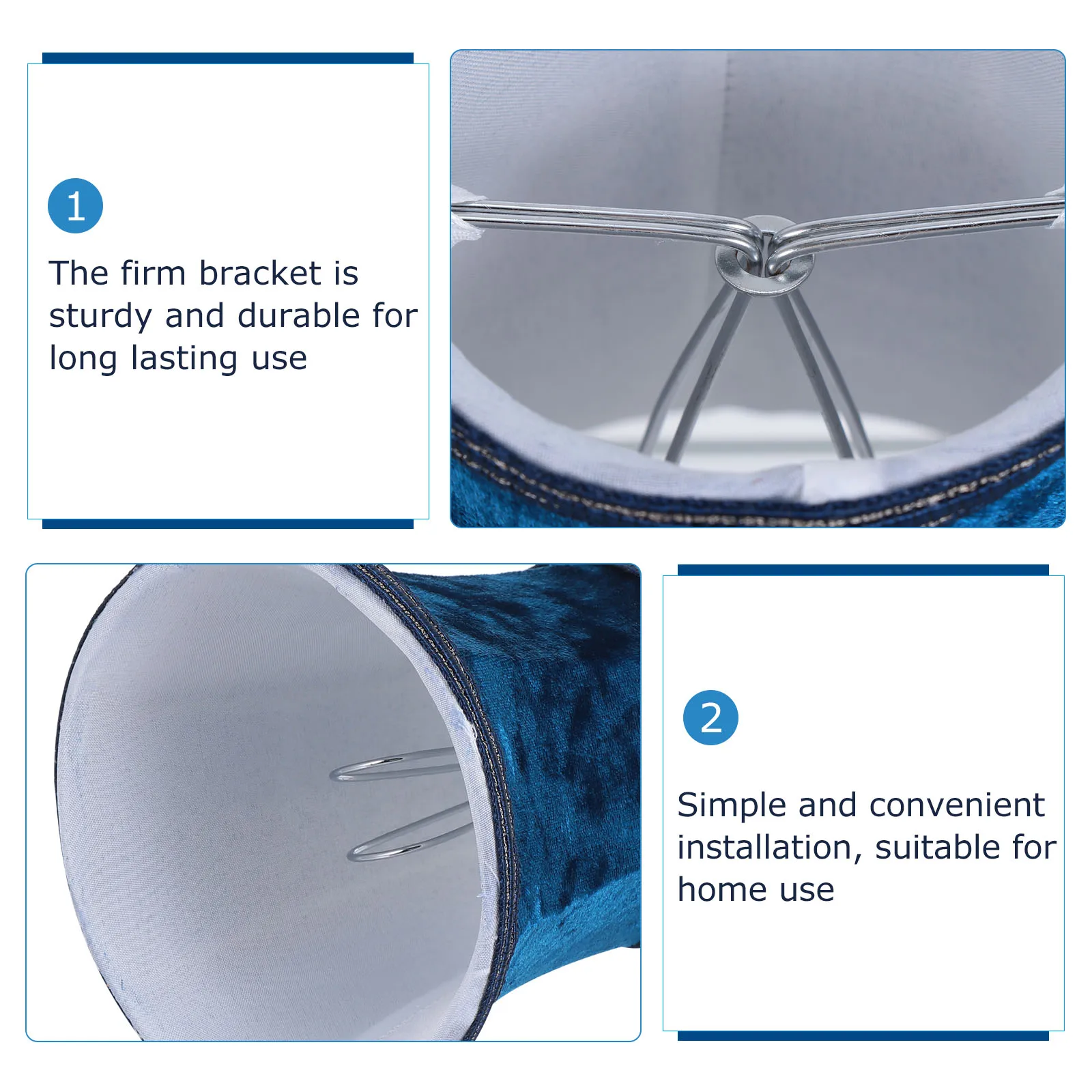 

1 pc Cloth Lampshade Diy Lamp Cover For Chandelier Bulb Decoration Household Light Cover Simple Decorative Shade Lighting