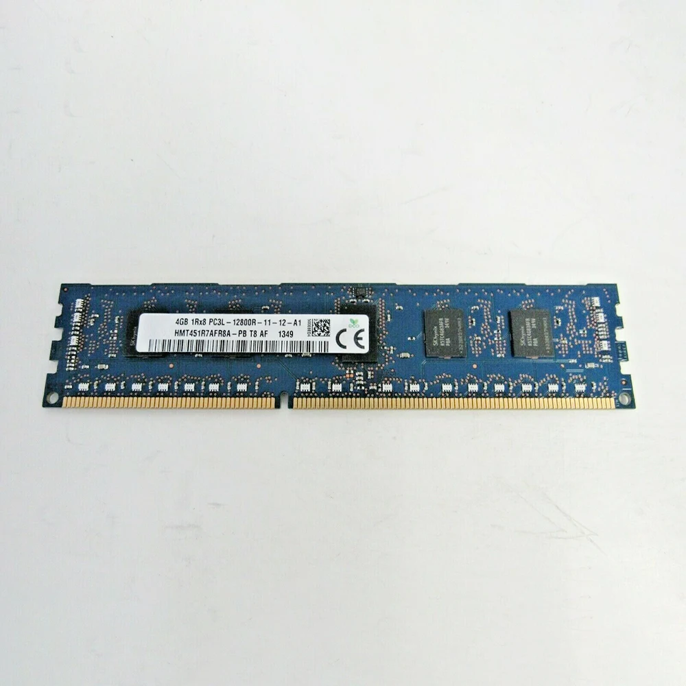 1PCS  4GB 4G 1RX8 DDR3L PC3L-12800R ECC HMT451R7AFR8A-PB RAM For SK Hynix Memory High Quality Fast Ship