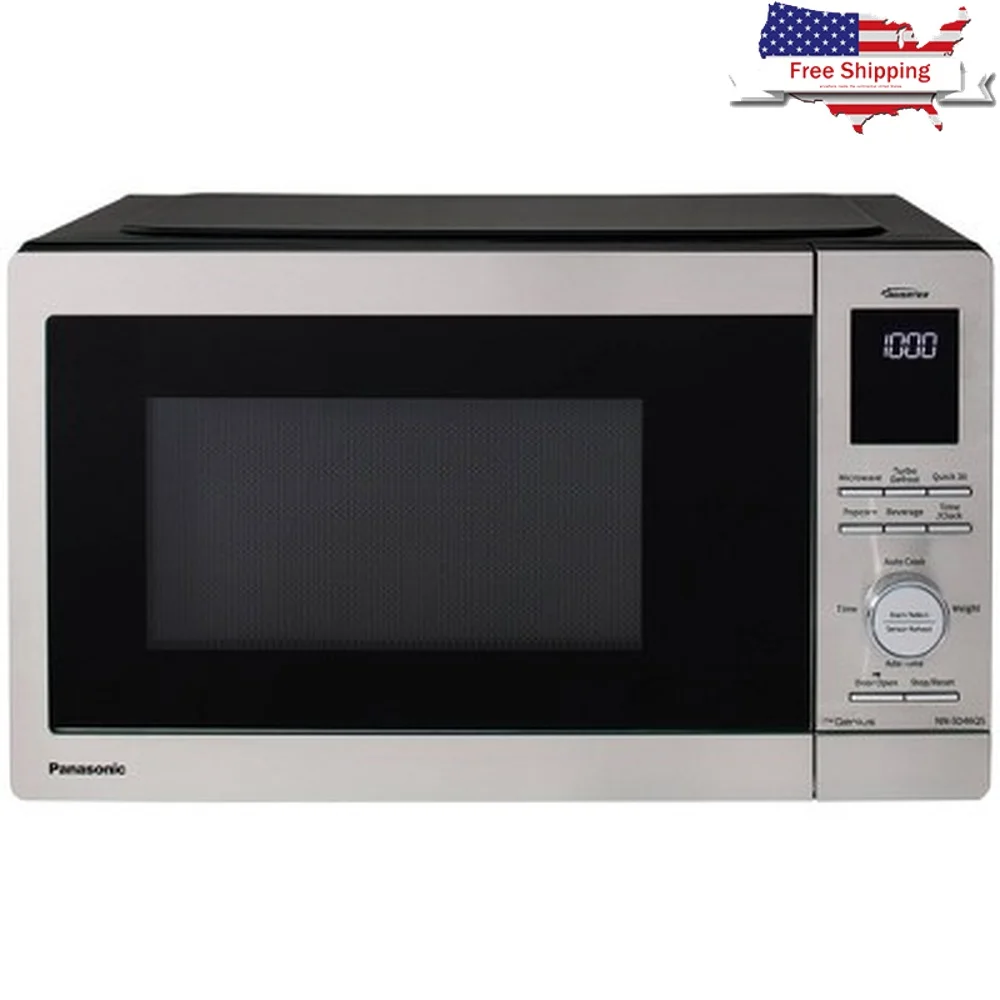 ميكروويف عاكس ممتاز 0.9 قدم مكعب 1000 وات مستشعر Genius 15 برنامج كوك تلقائي توربو تذويب ضوء LED سهل التنظيف