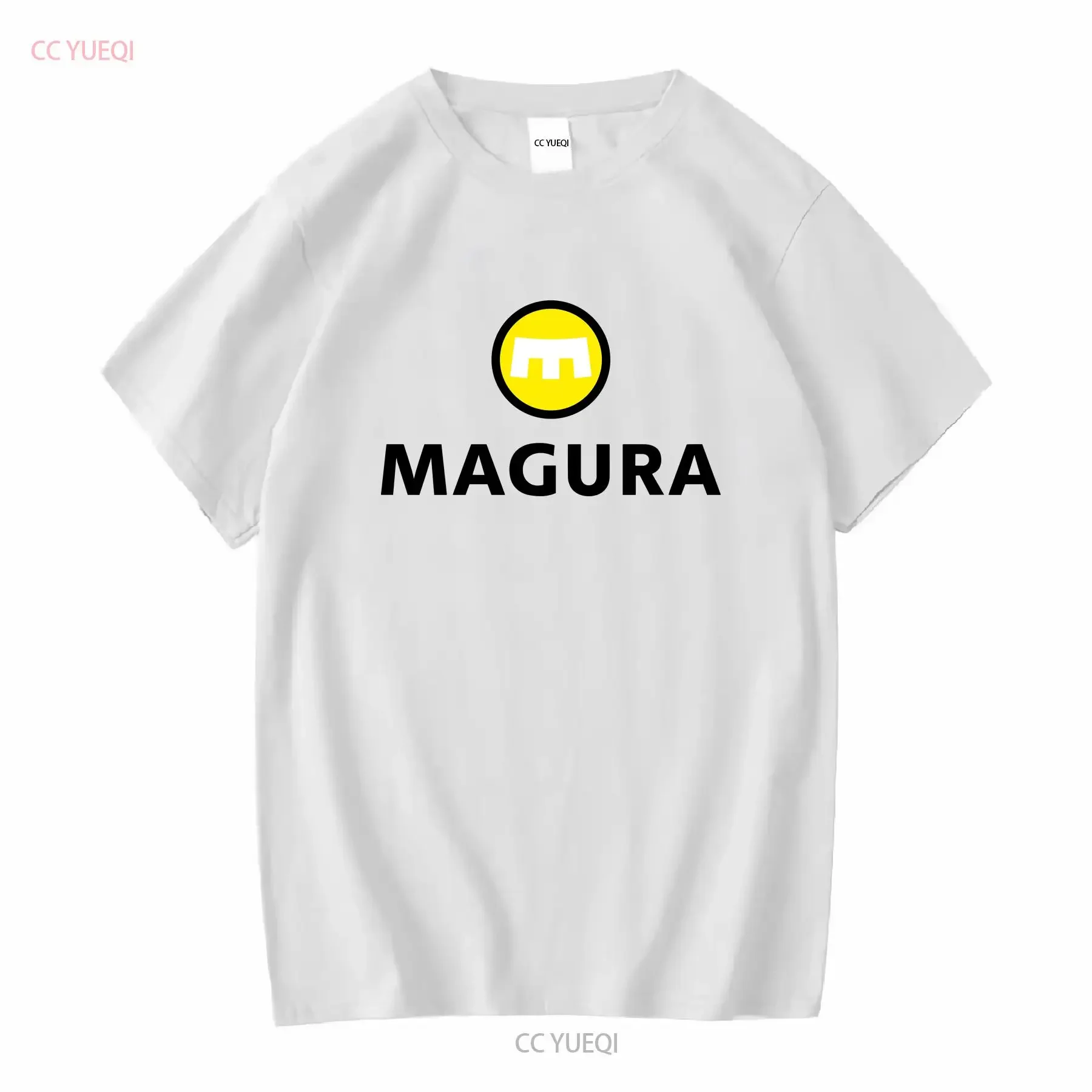 Magura Brake Logo Men's Grey T Shirt Size S 5XL long or short sleeves vintage Washed designer clothes Stretched Unisex homme