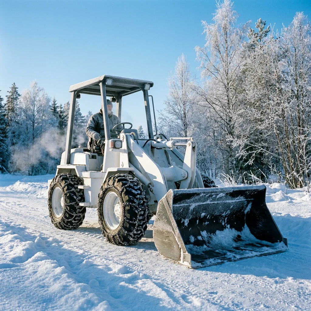 Low Noise Electric Backhoe Loader with Zero Emission for Indoor Warehouse Work Electric Backhoe Loader