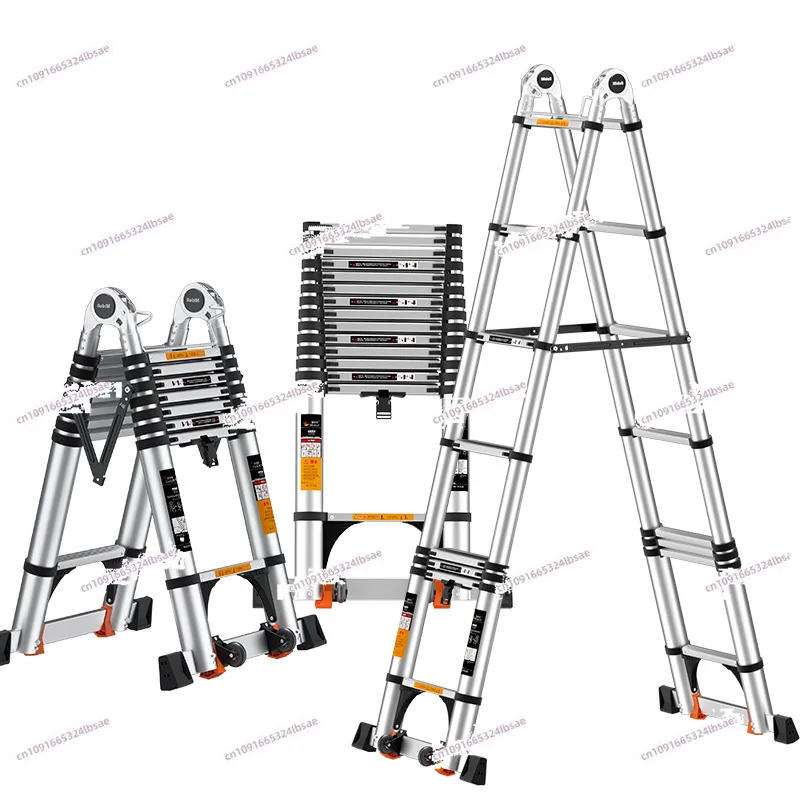 Climbing Mobile Telescopic Scaffold Aluminum  Tower Easy Move Tools