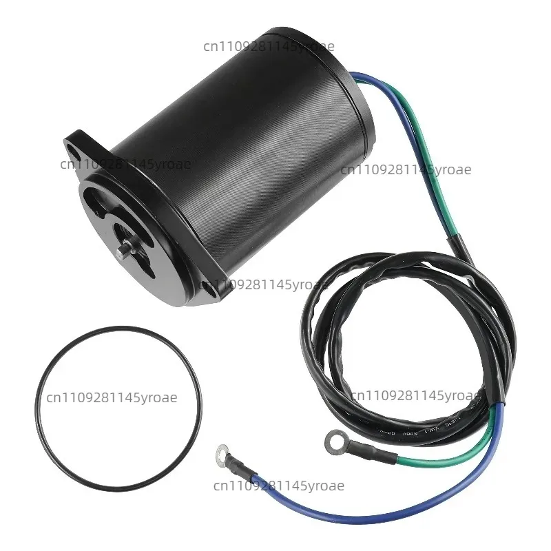 Tilt‑Trim Motor Assembly, Interchange Part 69J‑43880‑00, Aluminum Alloy Power System Replacement Component