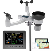 0360-025T WIFI 433MHz Wireless Professional 7-in-1 Weather Station with WIFI