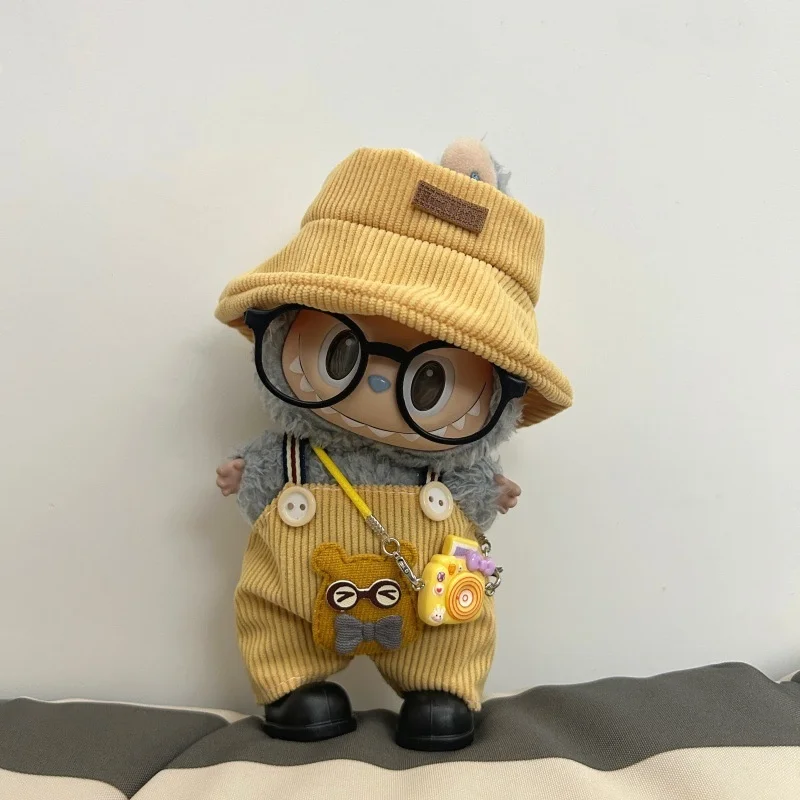 Labubu doll clothes are suitable for wearing as baby carrier-style pants for little bears. They can be used for the second, thir