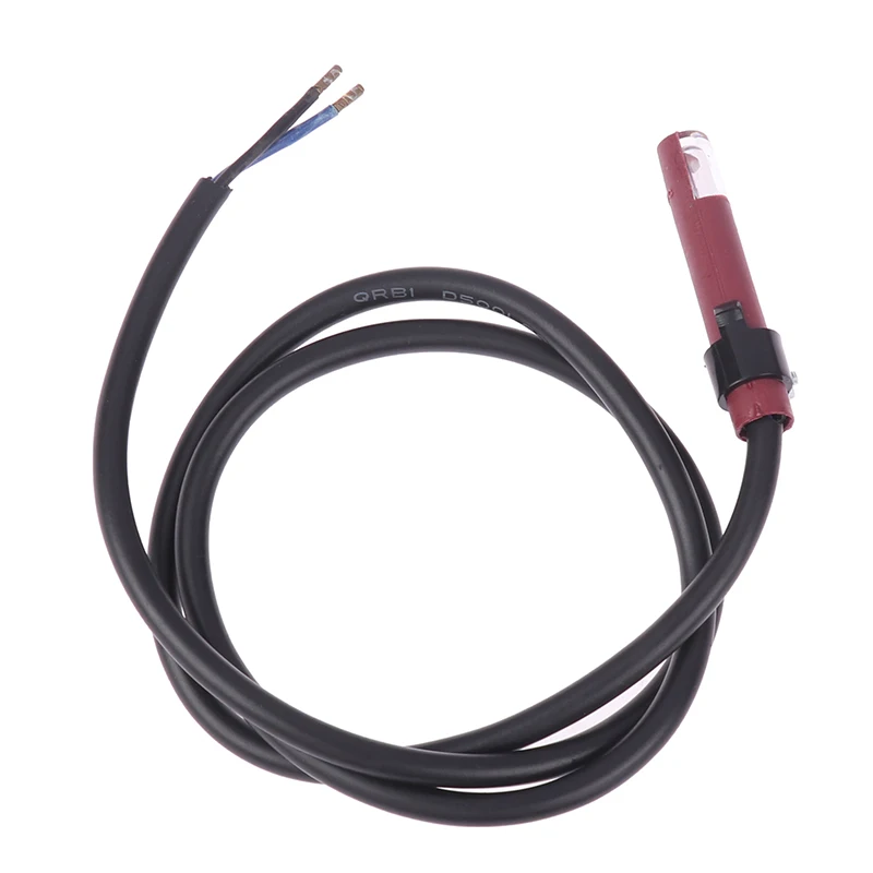 Flame Detector Photosensitive Electric Eye Burner Detection Photoresistor Red QRB1 Photocell For Burner Waste Oil