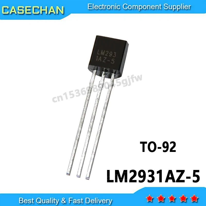10PCS LM2931AZ-5 LM2931AZ-5.0 LM2391AZ  LM293 TO-92